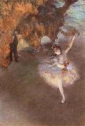 Edgar Degas Dancer with Bouquet oil painting artist